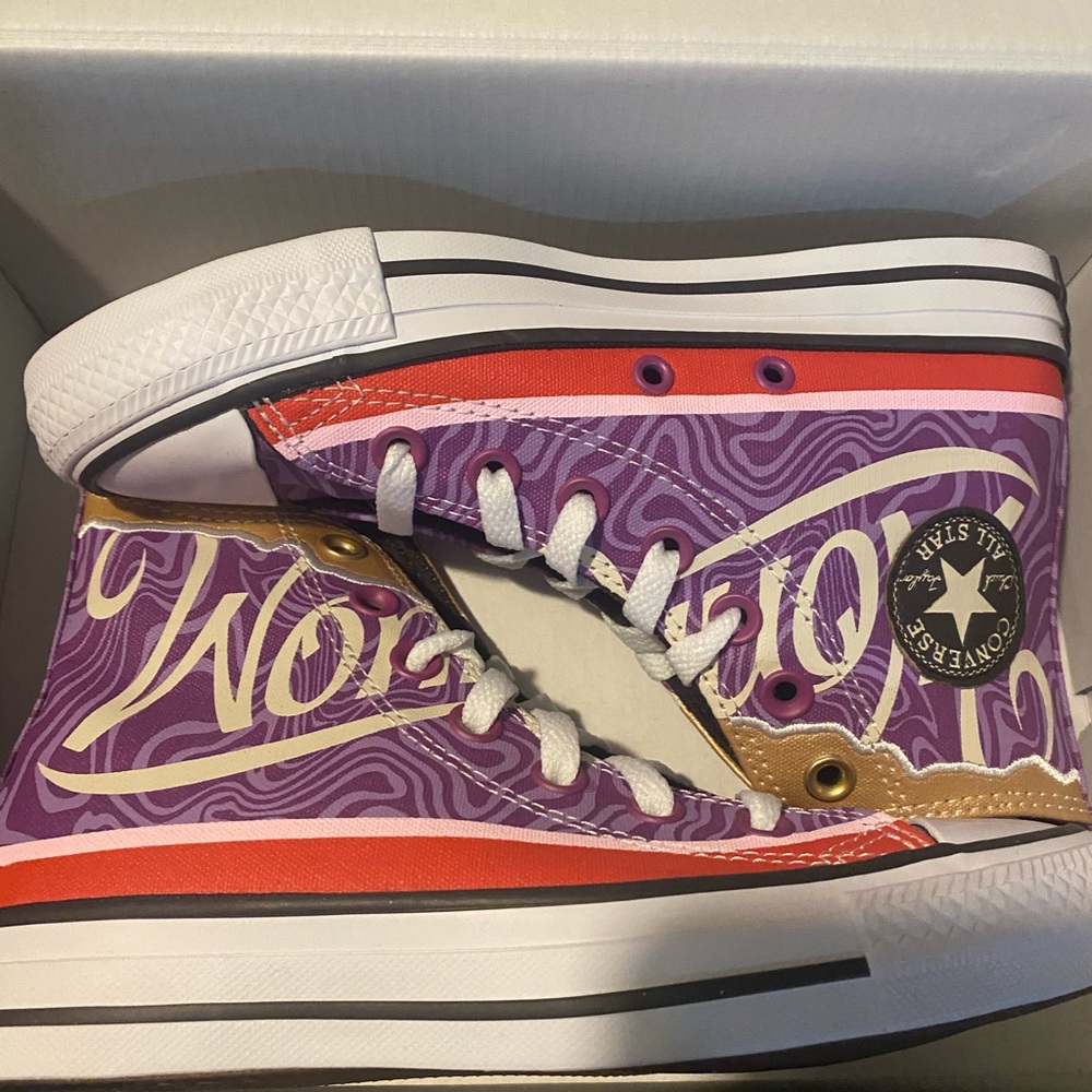 Converse Limited Edition Willy Wonka Hightops